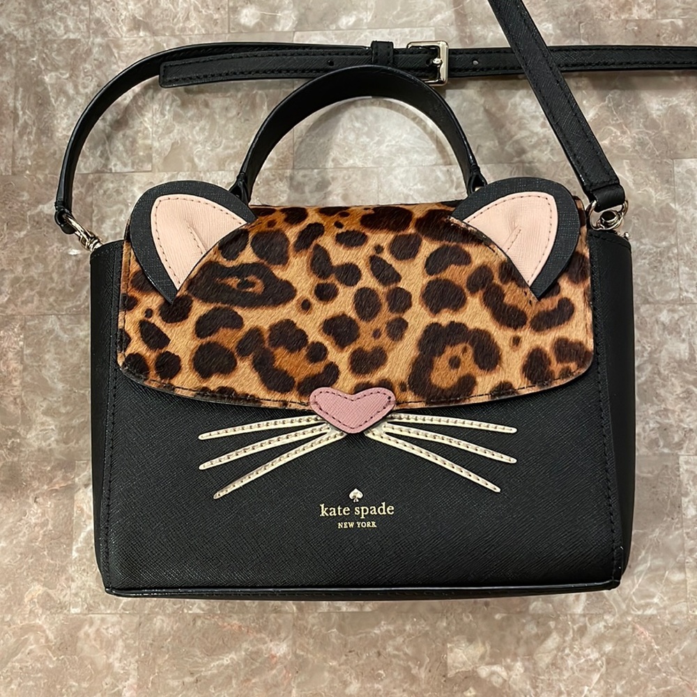 Kate Spade Run Wild Leopard Kerrie crossbody bag